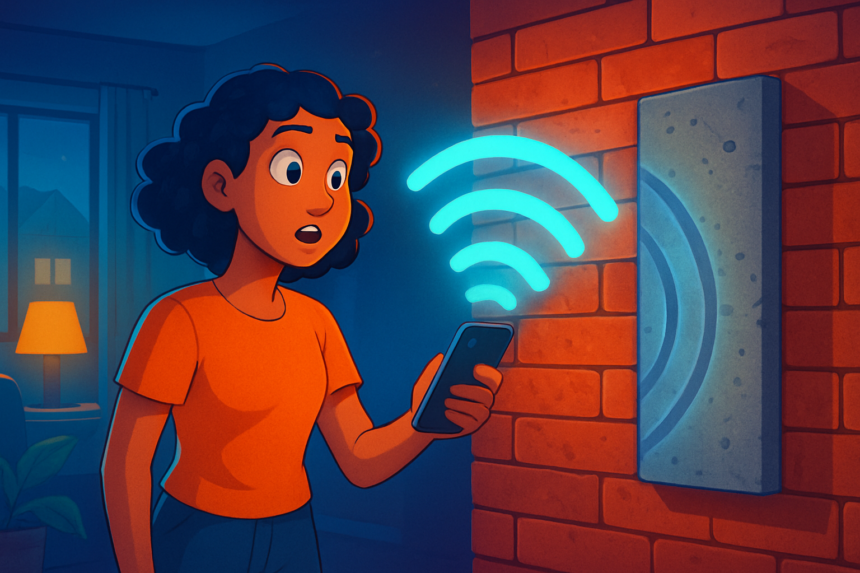 Comment le Wi-Fi traverse-t-il les murs ?