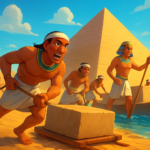 Comment les Égyptiens ont-ils déplacé les blocs des pyramides ?