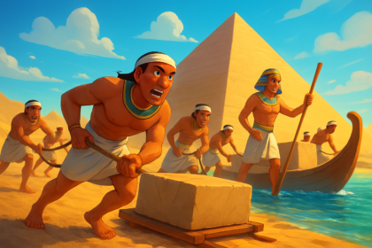 Comment les Égyptiens ont-ils déplacé les blocs des pyramides ?