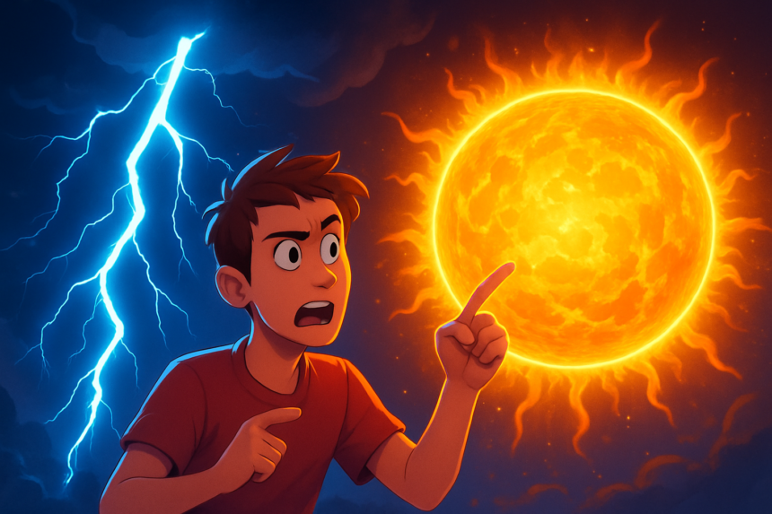 Un éclair est-il vraiment plus chaud que la surface du Soleil ?